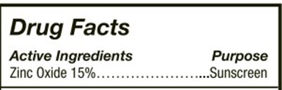 Active ingredient - non nano active ingredients 